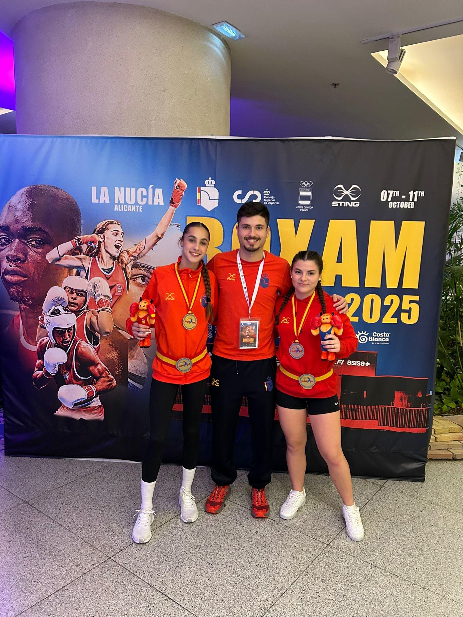 Podio en el torneo BOXAM 2025, La Nucía